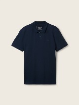 Polo majica sa malim izvezenim logom - Plava_8477770