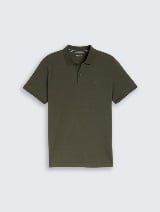 Tricou polo cu logo brodat mic - Verde_6509450