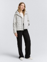 Jachetă  tip pelerină - Gri_8247902