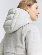 Jachetă  tip pelerină - Gri_8247902