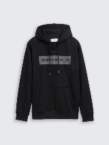 Sportska majica s kapuljačom i uzorkom - Crna_4405804