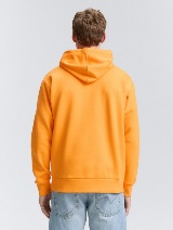 Dukserica sa kapuljačom sa printom - Narandžasta_2435225