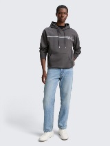 Dukserica sa kapuljačom sa printom - Siva_264661