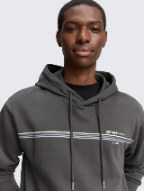 Dukserica sa kapuljačom sa printom - Siva_264661