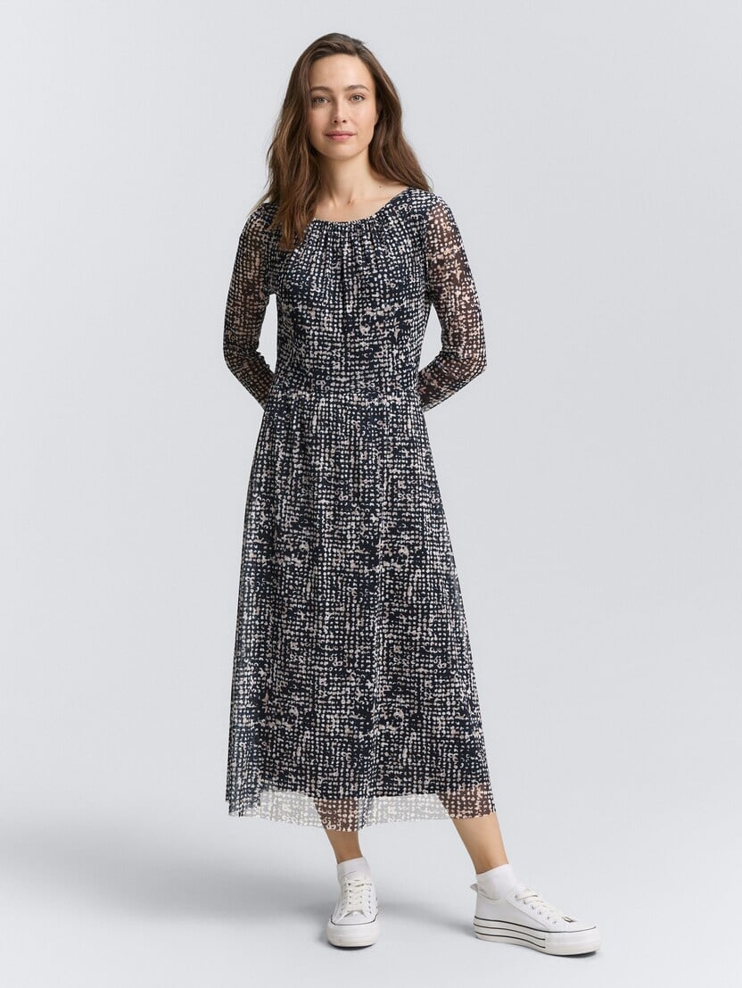  Haljina s mrežastim uzorkom - Uzorak/višebojna-1047637-38402-14