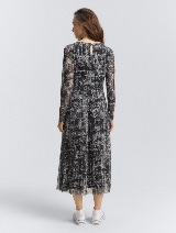 Haljina s mrežastim uzorkom - Uzorak/višebojna_1455127