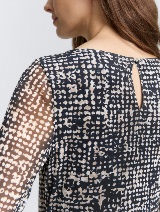 Haljina s mrežastim uzorkom - Uzorak/višebojna_1455127