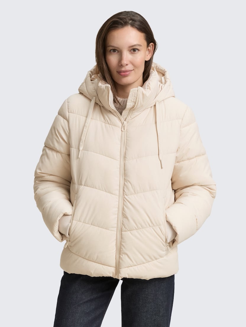 Jakna s kapuljačom - Bež_9513785