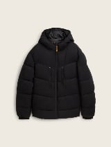 Jachetă puffer cu glugă - Negru_5019260