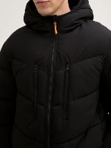 Jachetă puffer cu glugă - Negru_5019260