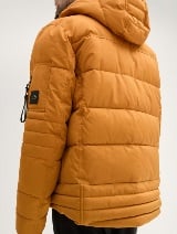 Jachetă puffer cu glugă - Maro_3400076