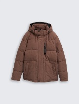 Jakna s kapuljačom - Smeđa_5127961