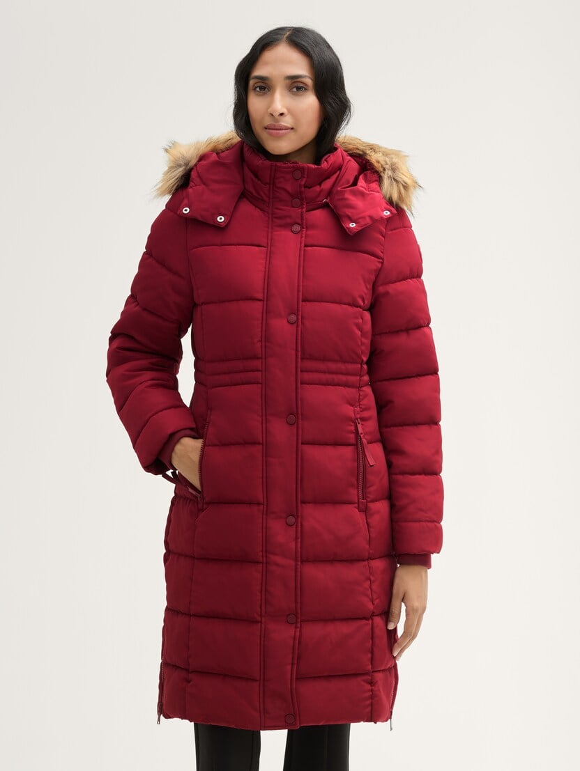 Jachetă puffer - Roşu-1042915-35930-16