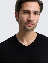 Džemper od pamuka i kašmira - Crna_5693818