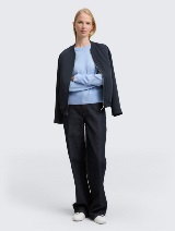 Pulover od pamuka i kašmira - Plava_2735654