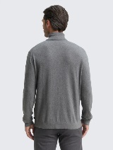 Pulover od pamuka i kašmira - Siva_1469281