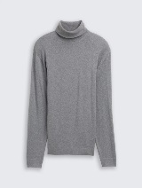 Pulover od pamuka i kašmira - Siva_1469281