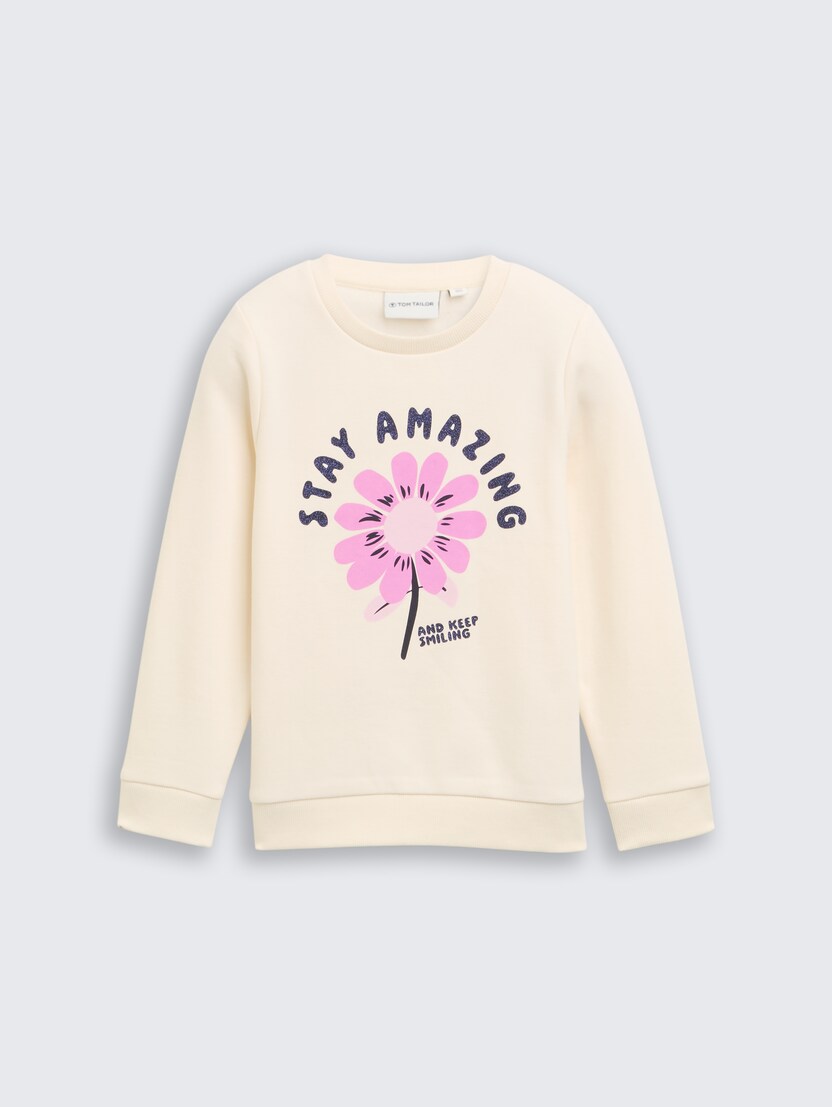 Sportska majica s printom - Bijela_2783606