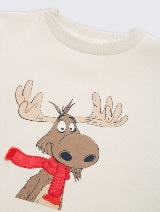 Sportska majica s printom - Bijela_7829550