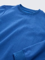 Dukserica sa printom - Plava_8432534