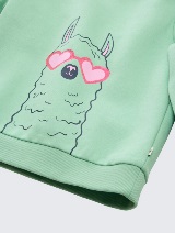 Sportska majica s printom - Zelena_8469966