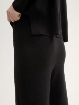 Pantaloni de trening drepţi - Negru_2478807