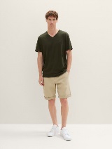 Pantaloni scurţi chino stretch - Bej_5100446