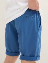 Pantaloni scurţi chino stretch - Albastru_9038884