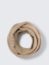 Rebrasti šal - Bež_2593787