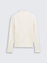 Rebrasta majica - Bijela_4485749