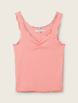 Rebrasti top - Roze_4490722