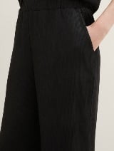 Pantaloni culotte - Negru_6012201