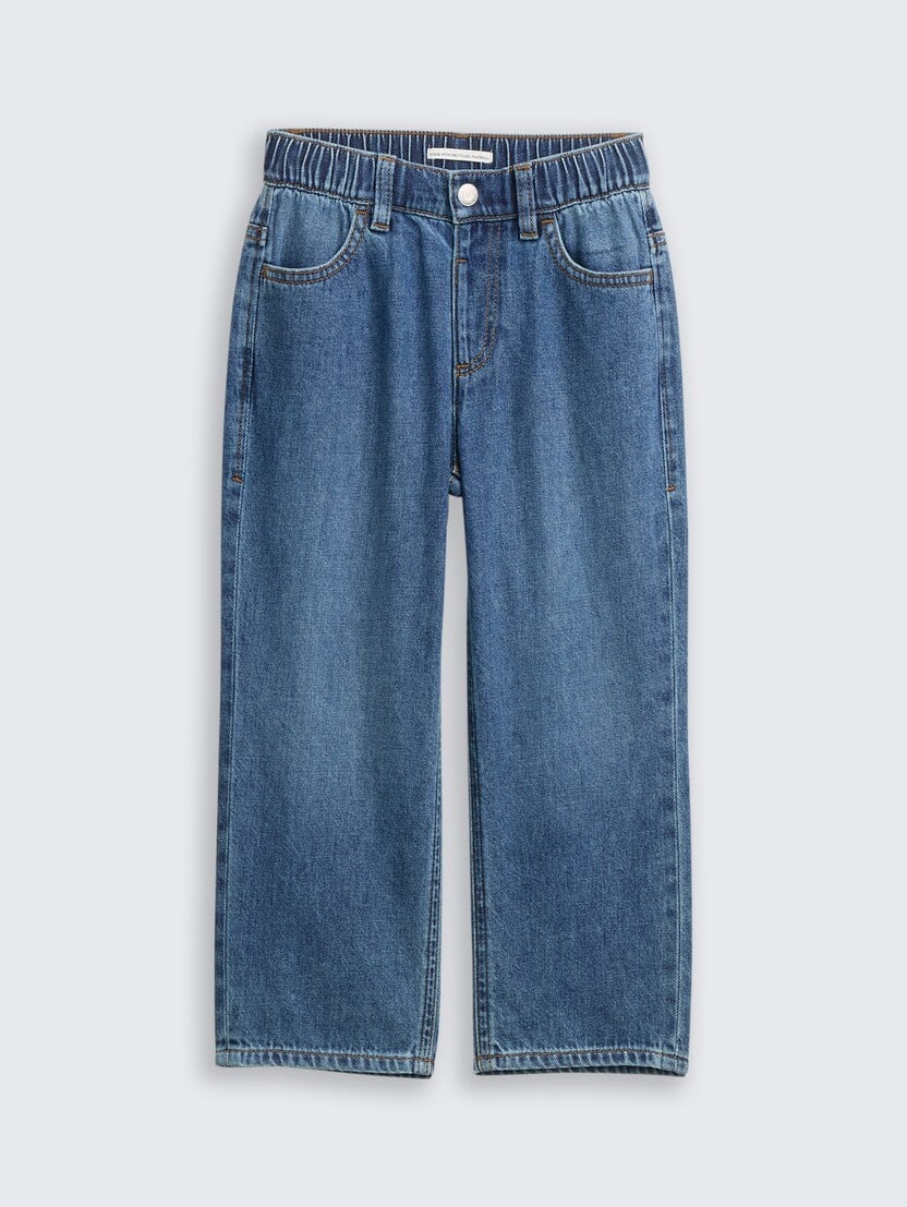 Baggy denim hlače - Plava_1058110