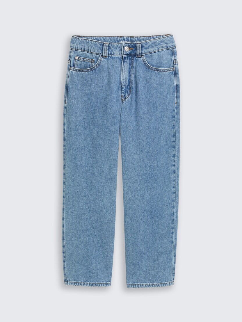 Baggy denim hlače - Plava_3708406