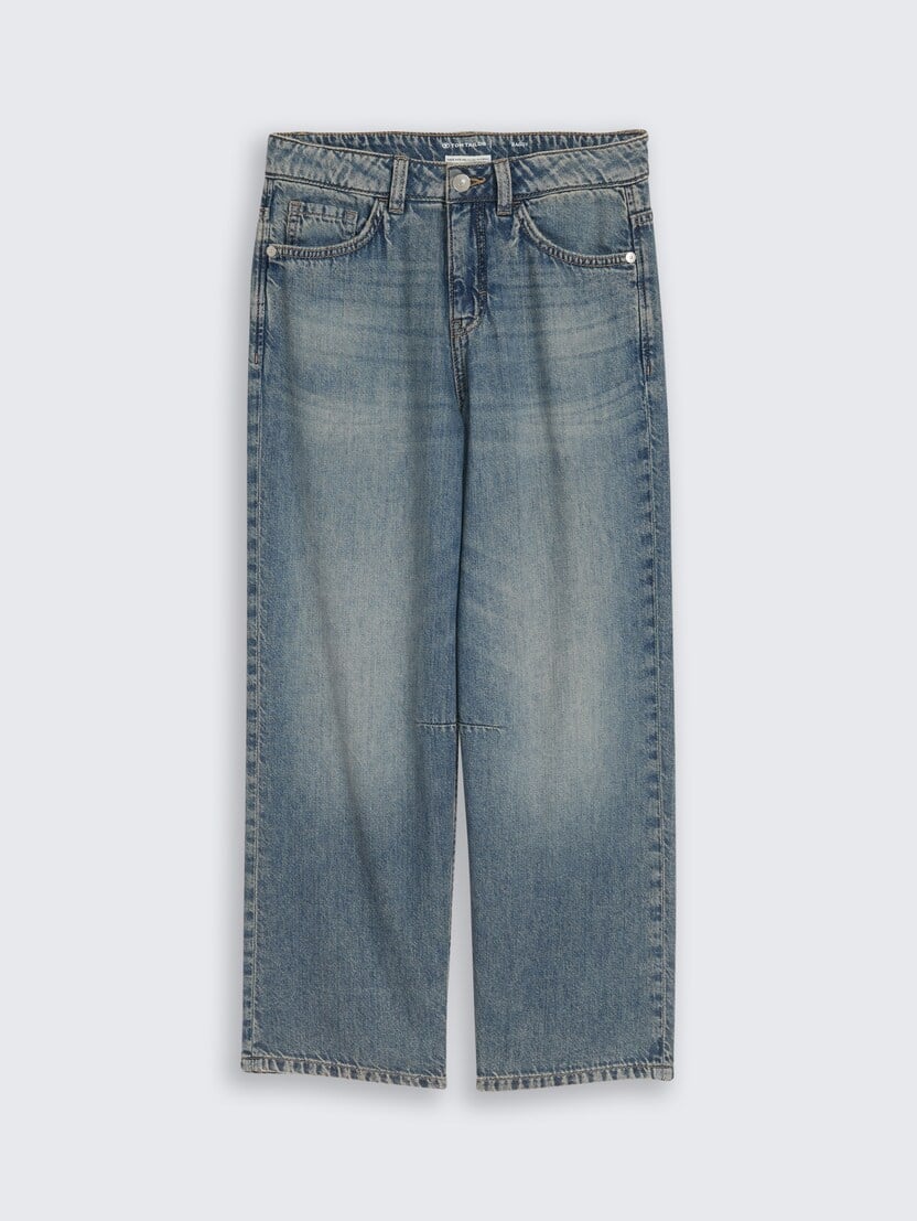 Baggy denim hlače - Plava_6453405