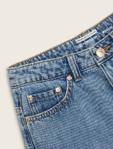 Traperice sa širokim nogavicama - Plava_8628512