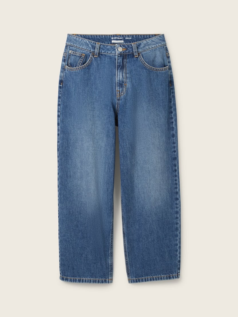 Baggy denim hlače - Plava_9990598