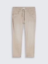 Pantaloni relaxed tapered - Bej_1770302