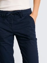 Tapered opuštene hlače - Plava_7523861