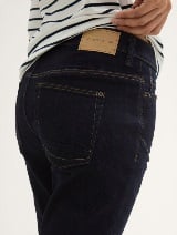 Tapered opuštene denim hlače - Plava_7541280