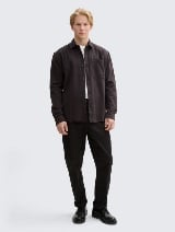 Cămaşă din twill - Gri_8827006