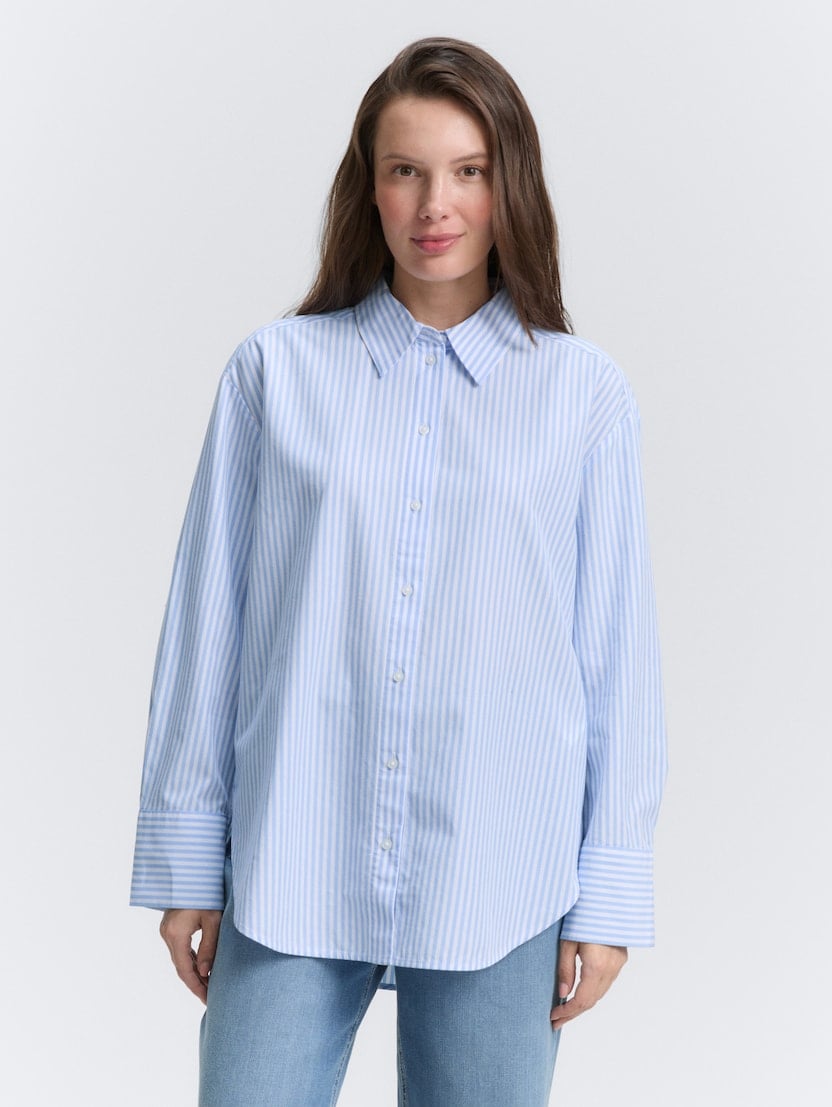 Košulja od poplina - Plava_6298680