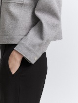 Cămaşă-jachetă - Gri_3327019