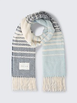 Strukturirani pleteni šal - Uzorak/višebojna_7411928