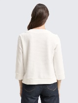 Bluză structurată - Alb_3271988