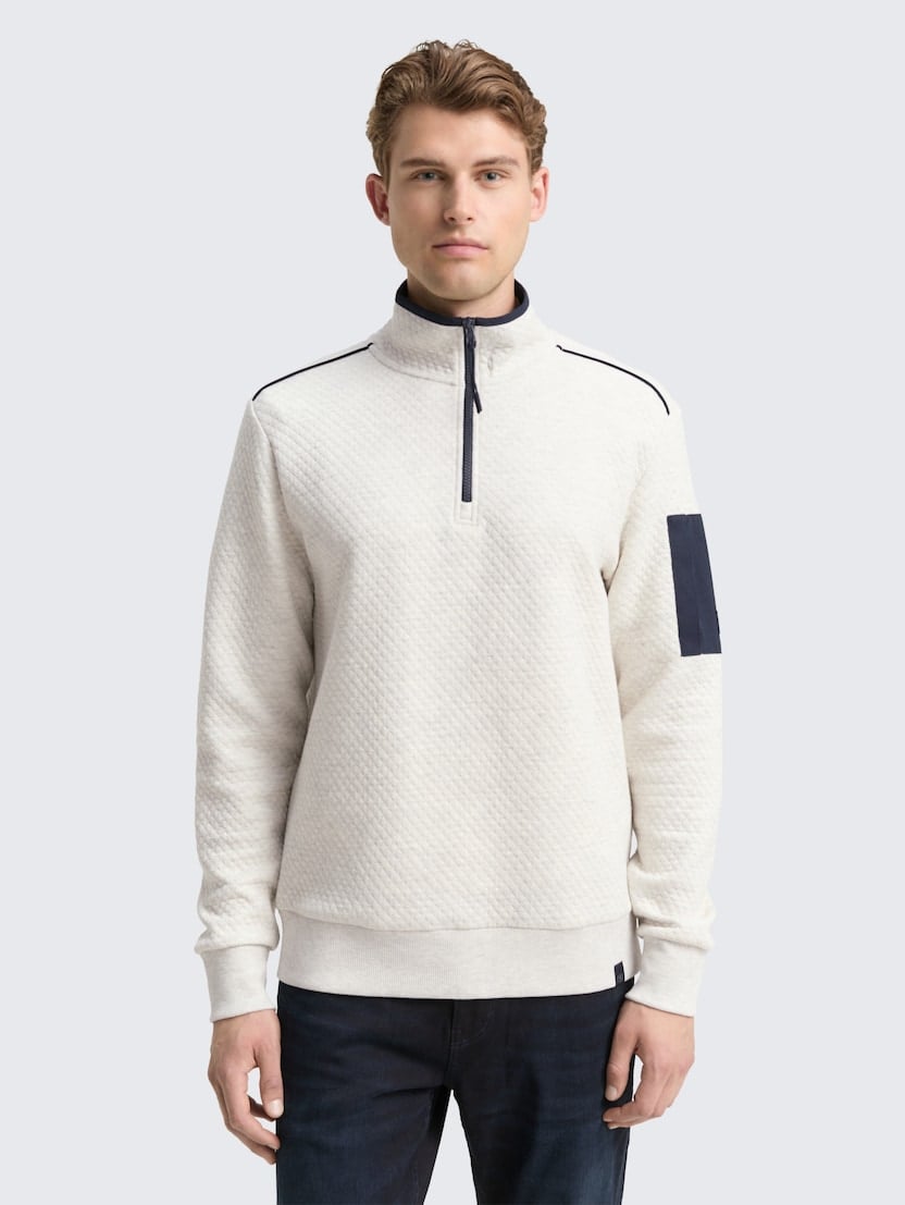 Sportska majica Troyer - Bež-1048594-38677-14