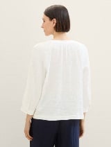 Strukturirana bluza - Bijela_9150953