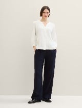 Strukturirana bluza - Bela_9150953