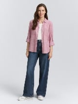 Strukturirana bluza - Roze_9866679
