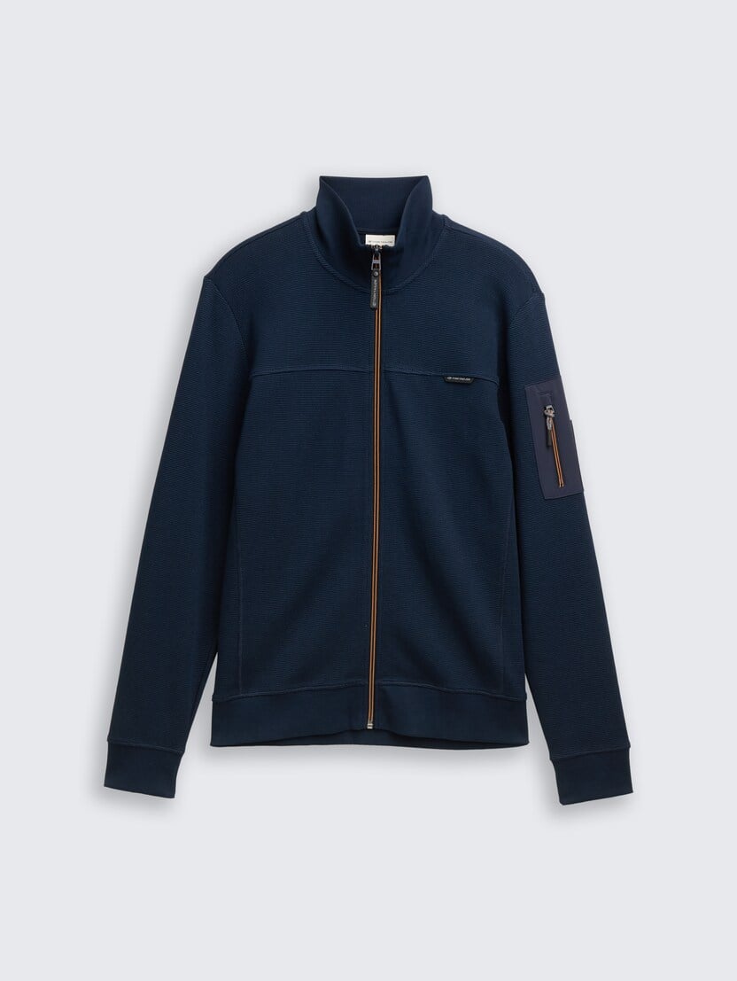 Strukturirani gornji dio trenirke - Plava